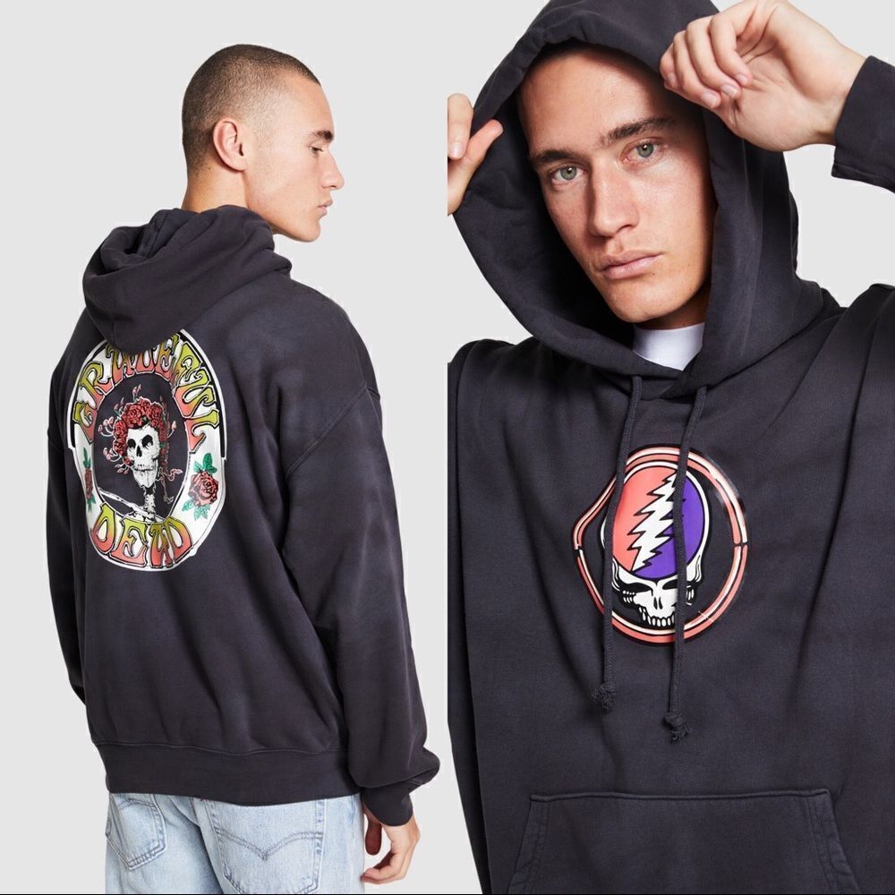 Levi's X Grateful Dead Fleece Hoodie - Phantom Size L